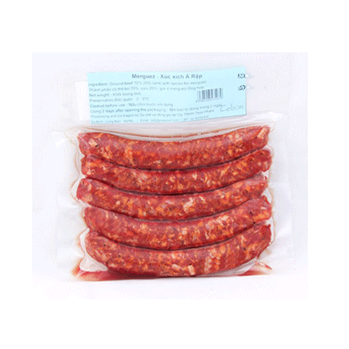 Xúc Xích Merguez Cebon 500G