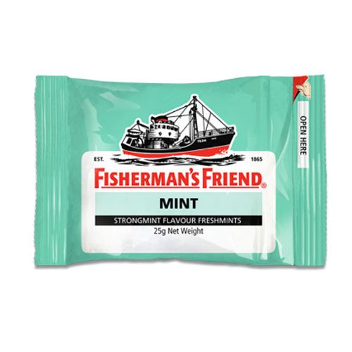 Kẹo Ngậm Bạc Hà Cay Fisherman Friend 25G