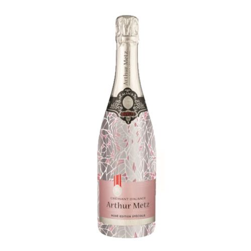 Sparkling Wine Arthur Metz Cremant D'Alsace Edition Speciale Rose 750Ml- Sparkling Wine Arthur Metz Cremant D'Alsace Edition Speciale Rose 750Ml