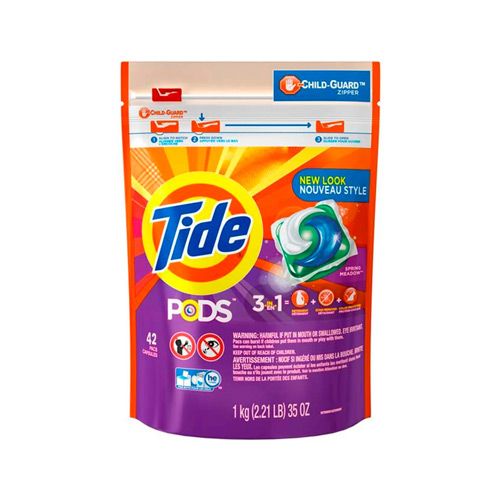 Spring Meadow Laundry Pods Tide 42 Counts- 