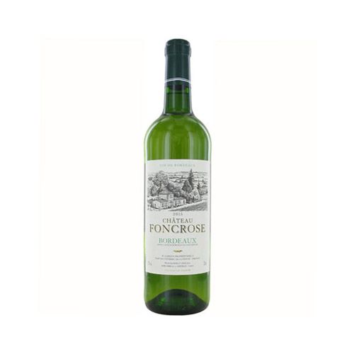 Rượu Vang Trắng Foncrose Sauvignon Blanc Semillon Bordeaux Chateau 750Ml-