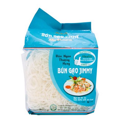 White Rice Noodles Jimmy 250G- white rice noodles jimmy 250g