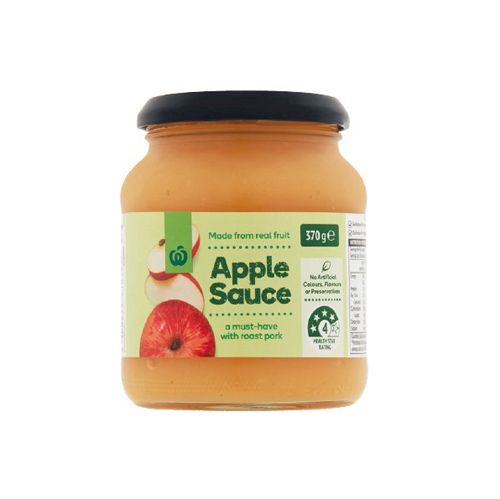 Apple Sauce Woolworths 370G- 