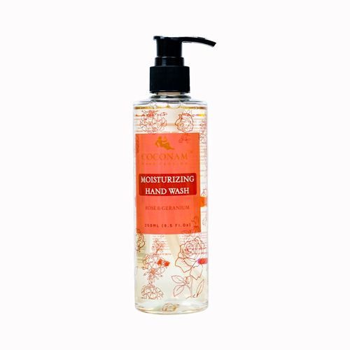 Rose & Geranium Moisturizing Hand Wash Coconam 250Ml-