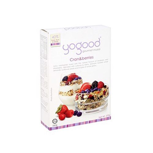 Muesli Cran & Berries Yogood 370G- Muesli Cran & Berries Yogood 370G