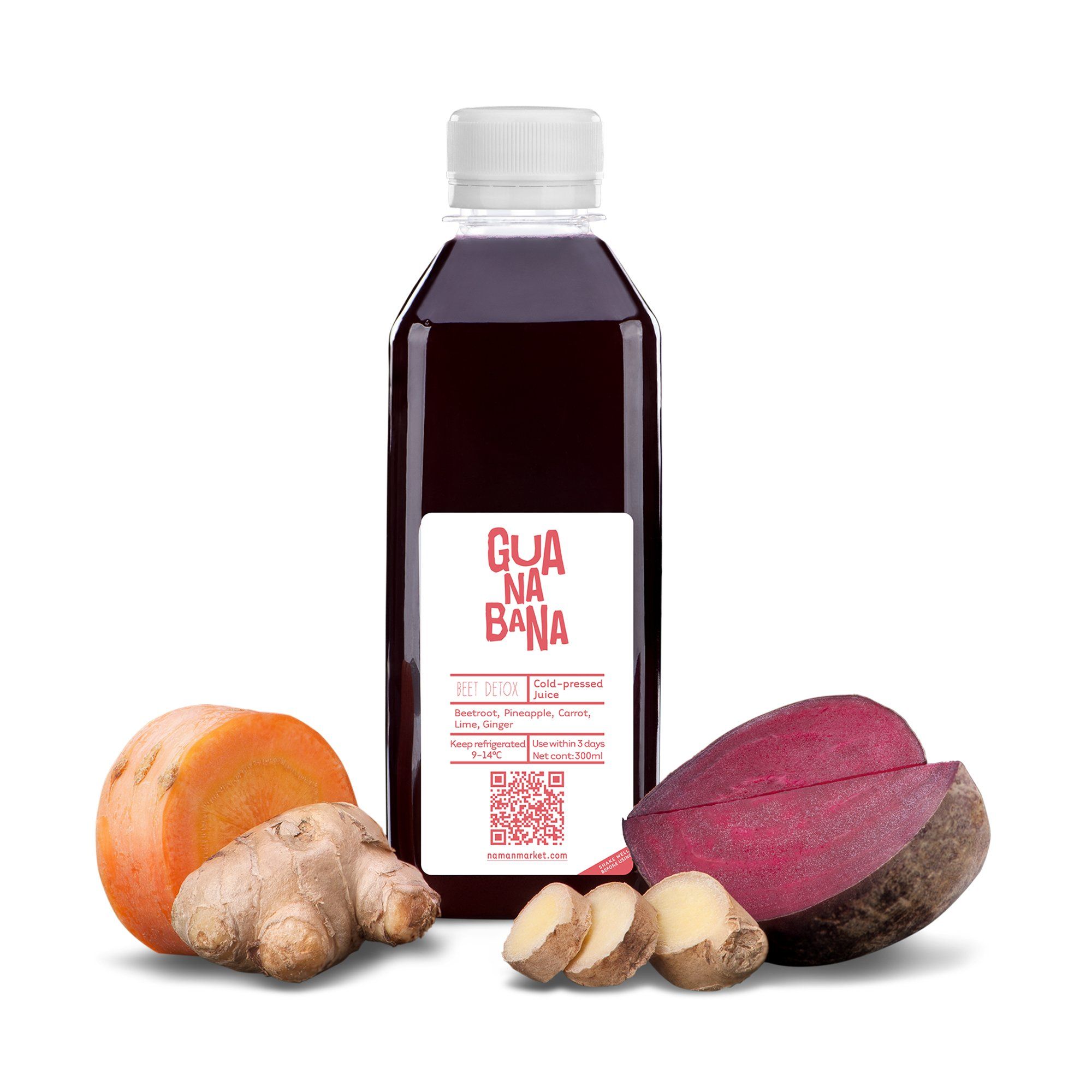 Nước Ép Beet Detox Guanabana 330Ml- 