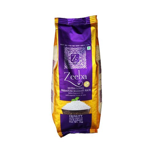 Gạo Ân Độ Zeeba Basmati Loại 1Kg- Gạo Ân Độ Zeeba Basmati Loại 1Kg