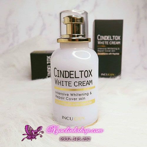 Kem truyền trắng da Cindel Tox White Cream (INCUGEN) Hàn Quốc