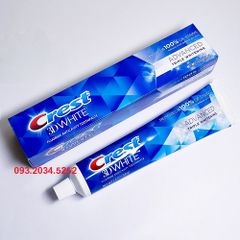 Kem đánh răng Crest 3D White Advanced Triple Whitening 158g