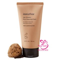 Sữa Rửa Mặt Tro Núi Lửa – Innisfree Jeju Volcanic Pore Cleansing Foam