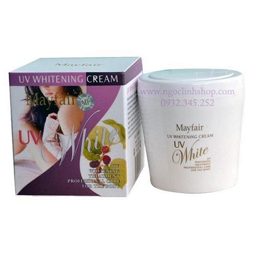 Kem dưỡng trắng da giữ ẩm Mayfair UV White Dâu Tằm