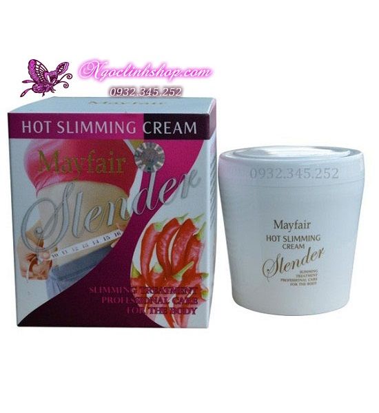 Kem tan mỡ ớt Mayfair Slender Hot Slimming Cream