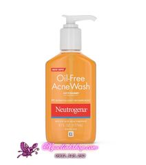 Sữa rửa mặt ngừa mụn Neutrogena Oil-Free Acne Wash