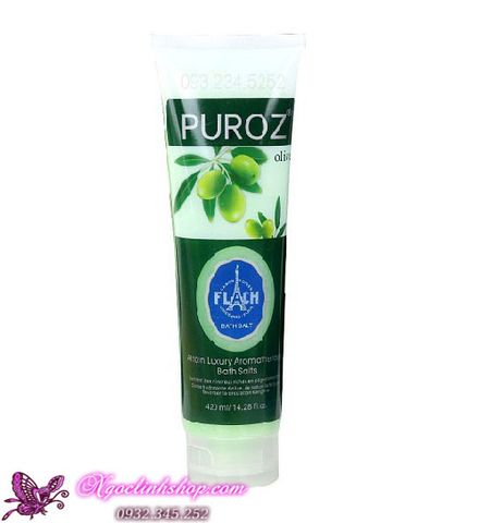 Muối Tắm Tẩy Thâm Puroz Olive