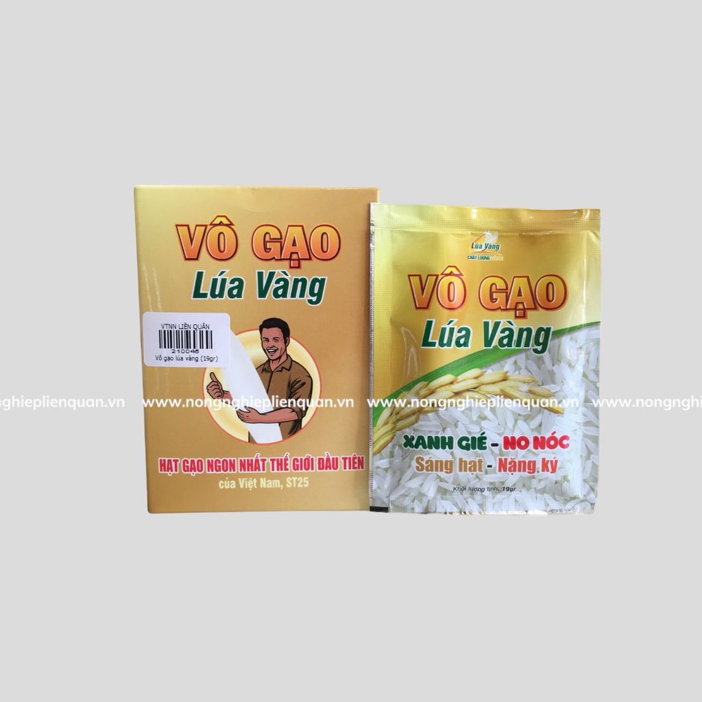 VÔ GẠO LÚA VÀNG (19g)