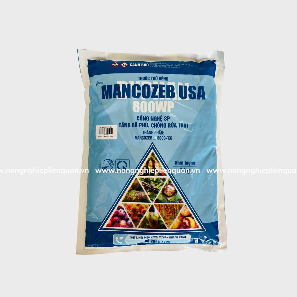 MANCOZEB USA VÀNG 800WP (Kg)