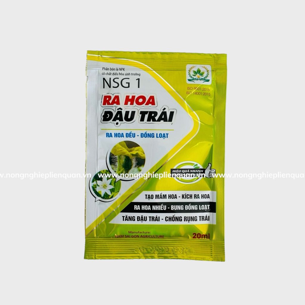 RA HOA ĐẬU TRÁI NSG ( 20ml)