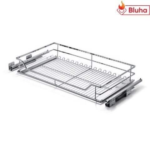 Giá để xoong nồi tủ dưới Faster Inox nan vuông