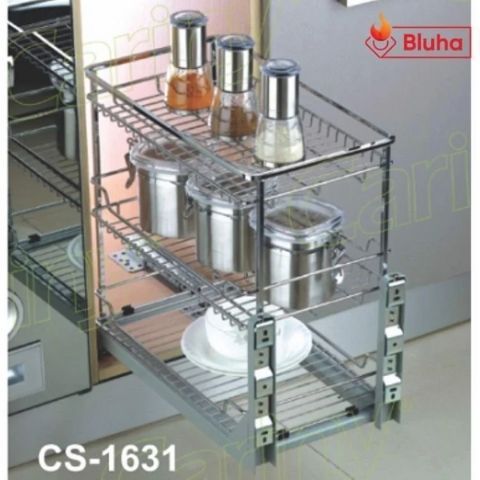 Kệ gia vị Cariny CS-1631 Inox 304 điện hóa