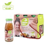 Lốc Green bird - Chè Dưỡng Nhan Tổ Yến và Trùng Thảo 185ml - (6 chai * 175ml)