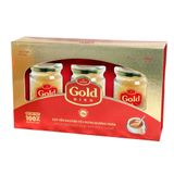 Gold - Whole bird's nest soup with rock sugar - Gift box 3 jars x 190gr
