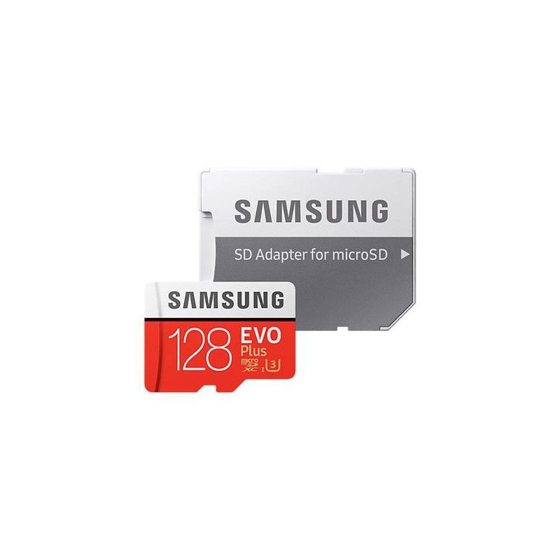 Samsung - Thẻ nhớ EVO Plus 128GB MicroSDXC with SD Adapter