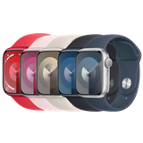 Apple Watch Series 9 GPS 45mm S/M (Vỏ nhôm - Dây đeo thể thao)