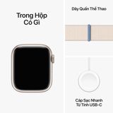 Apple Watch Series 9 GPS 45mm (Vỏ nhôm - Dây quấn thể thao)