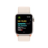 Apple Watch SE GPS 44mm (Vỏ nhôm - Dây quấn thể thao)