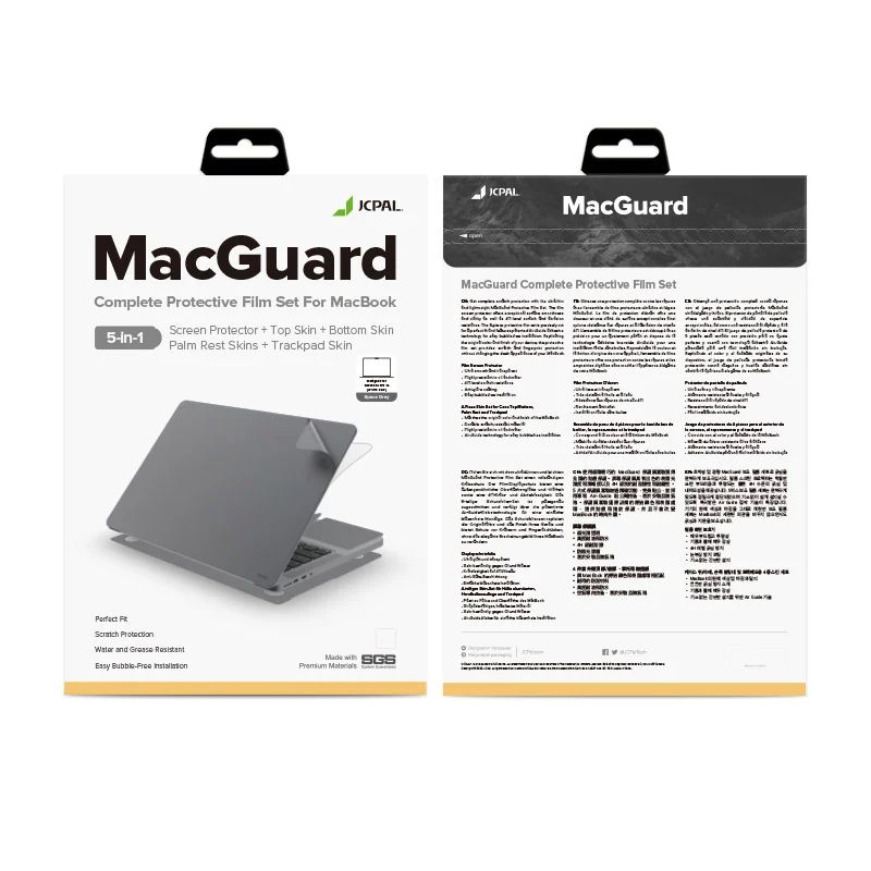 JCPAL Bộ dán 5in1 MacBook Pro 16-inch (2019)
