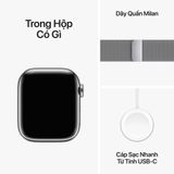 Apple Watch Series 9 GPS + Cellular 41mm (Vỏ Thép không gỉ - Dây thép không gỉ)