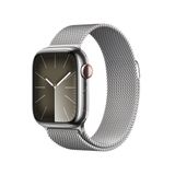 Apple Watch Series 9 GPS + Cellular 45mm (Vỏ Thép không gỉ - Dây thép không gỉ)