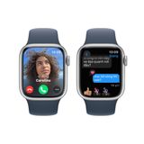 Apple Watch Series 9 GPS 45mm S/M (Vỏ nhôm - Dây đeo thể thao)