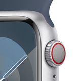 Apple Watch Series 9 GPS + Cellular 45mm S/M (Vỏ nhôm - Dây đeo thể thao)