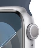 Apple Watch Series 9 GPS 45mm S/M (Vỏ nhôm - Dây đeo thể thao)