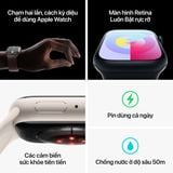 Apple Watch Series 9 GPS + Cellular 45mm M/L (Vỏ Thép không gỉ - Dây đeo thể thao)