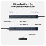 HyperDrive Next 8in1 USB-C Hub HD4004GL