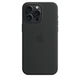 Ốp Lưng Apple Silicon MagSafe iPhone 15 Pro Max (Màu Đen)