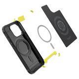 Spigen Rugged Armor MagFit iPhone 15 Pro Max (Matte Black)