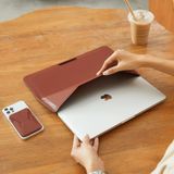 MOFT Laptop Carry Sleeve - Túi da kiêm giá đỡ 3in1 lên đến 14-inch (Sennia Brown)