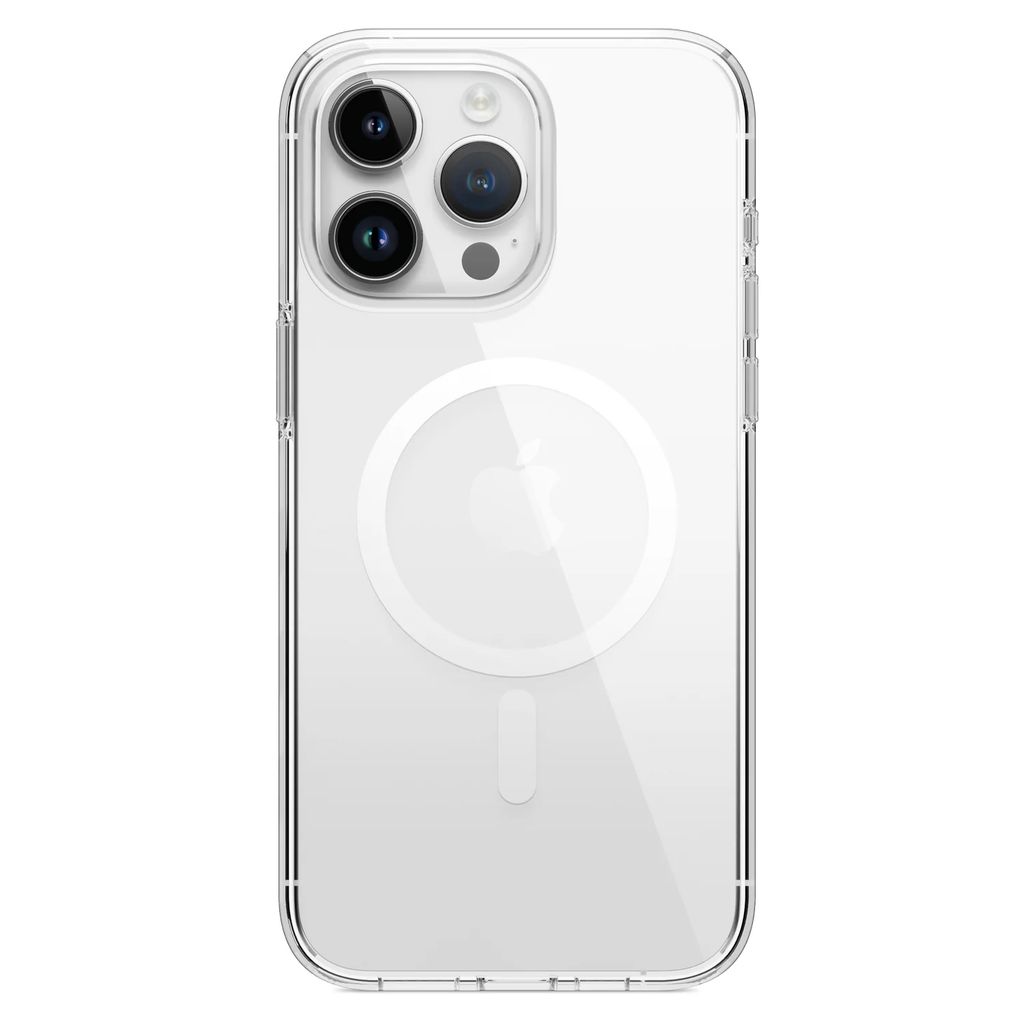 elago MagSafe Hybrid Clear Case iPhone 15 Pro Max (White)