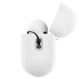 Spigen Silicone Fit + Strap White Case AirPods Pro (Thế hệ 2)