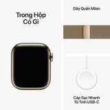 Apple Watch Series 9 GPS + Cellular 41mm (Vỏ Thép không gỉ - Dây thép không gỉ)