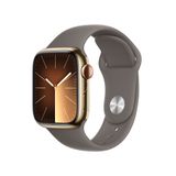 Apple Watch Series 9 GPS + Cellular 45mm M/L (Vỏ Thép không gỉ - Dây đeo thể thao)