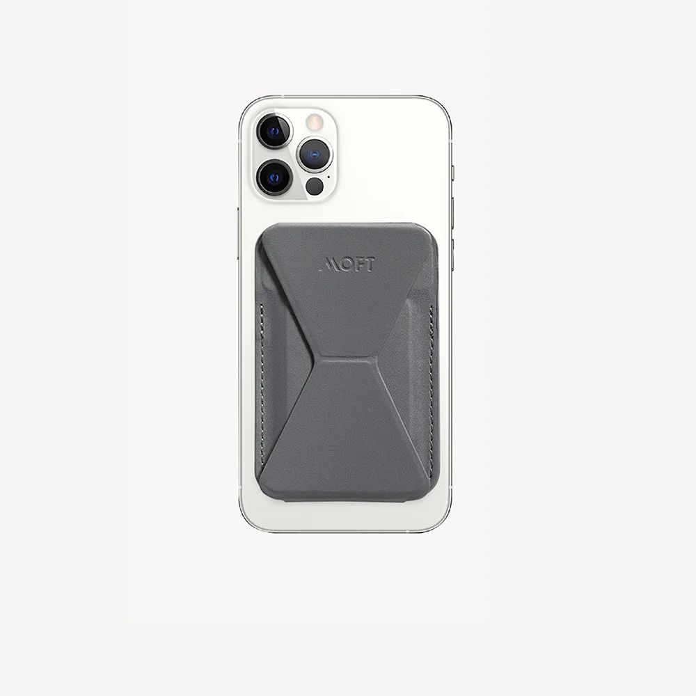 MOFT Snap-on - Giá đỡ kiêm ví đựng thẻ cho iPhone (Cool Gray)