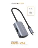 HyperDrive USB-C Hub 2in1 HDMI/VGA
