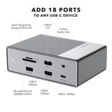 HyperDrive 18in1 USB-C Hub  (Gen 2)