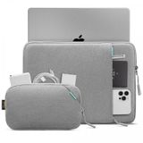 Tomtoc - Defender-A13 Laptop Sleeve Kit MacBook Pro 14-inch (Màu Xám)