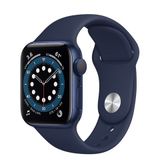 Apple Watch Series 6 GPS 44mm (Viền nhôm - Dây cao su) - Đang có hàng