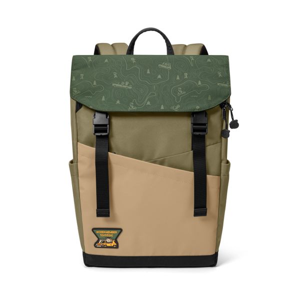 Tomtoc Slash-A64 Flip Laptop Backpack 18L (Lên đến 16-inch) - Green